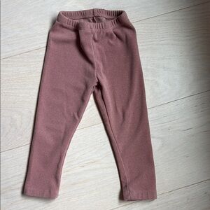 Maison Me Kids Pink Leggings Sz 2Y